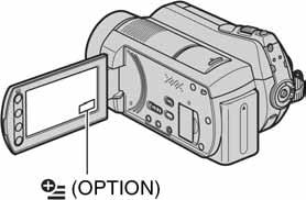 Aktiviranje funkcija iz izbornika E OPTION Izbornik E OPTION izgleda kao pop-up prozor koji se pojavljuje kod desnog klika miša
