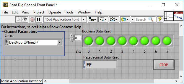 11. Napraviti kontrolu file path. Na Front Panel-u kliknuti na nju desnim mišem i izabrati opciju Browse Options... Selektovati opcije Files i New or Existing.
