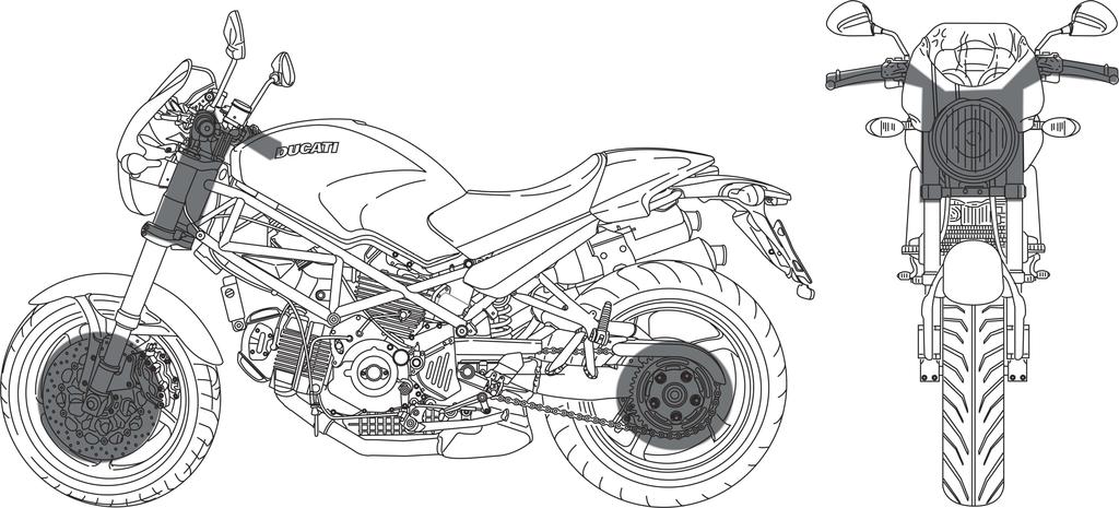 Funkcionalne celine motocikla Ram Transmisija Pogonski agregat Sistem za oslanjanje