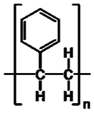 18. Полистирен је уобичајен назив за полимер чија је структура приказана. Напишите структурну формулу мономера који граде тај полимер. Структурна формула: 19. Оља је код куће извела следећи оглед.