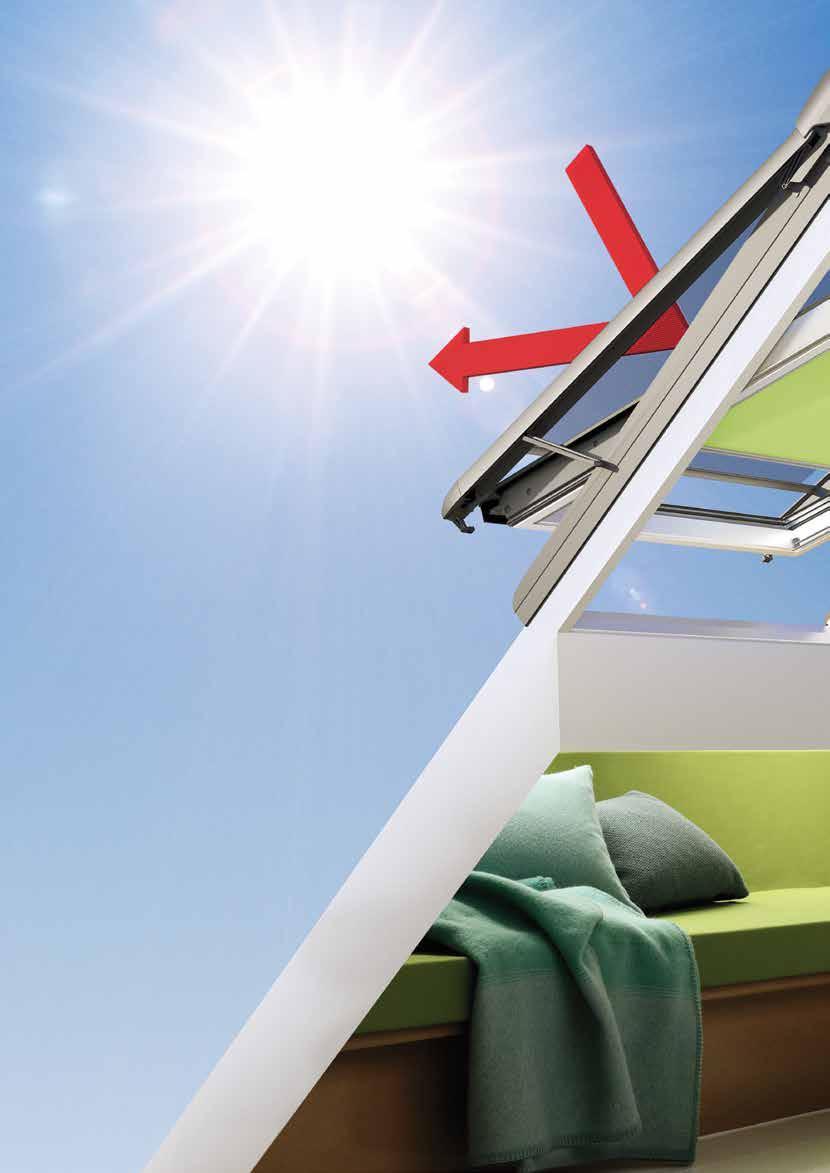 Postoje dve strane kada je unutrašnji komfor u pitanju Vaši VELUX krovni prozori su odličan izvor toplote i svetlosti u vašem domu.