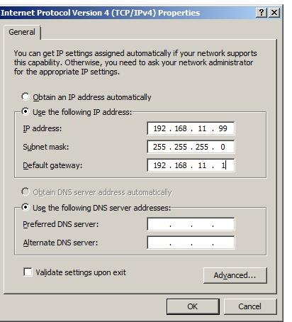 MREŽNI PROLAZ (DEFAULT GATEWAY) C:\Users\Admin>ipconfig Windows IP Configuration