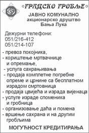 O`alo{}eni: supruga Jovanka, k}erke Milana, Biqana i Bojana sa porodicom, sestra Zora, bra}a Zoran i Milenko sa porodicom i ostala mnogobrojna rodbina i