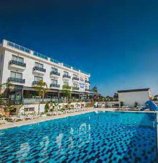 FAMAGUSTA ARKIN PALM BEACH HOTEL ***** Boutique hotel uz pješčanu plažu, otprilike 500 m od stare Famaguste s