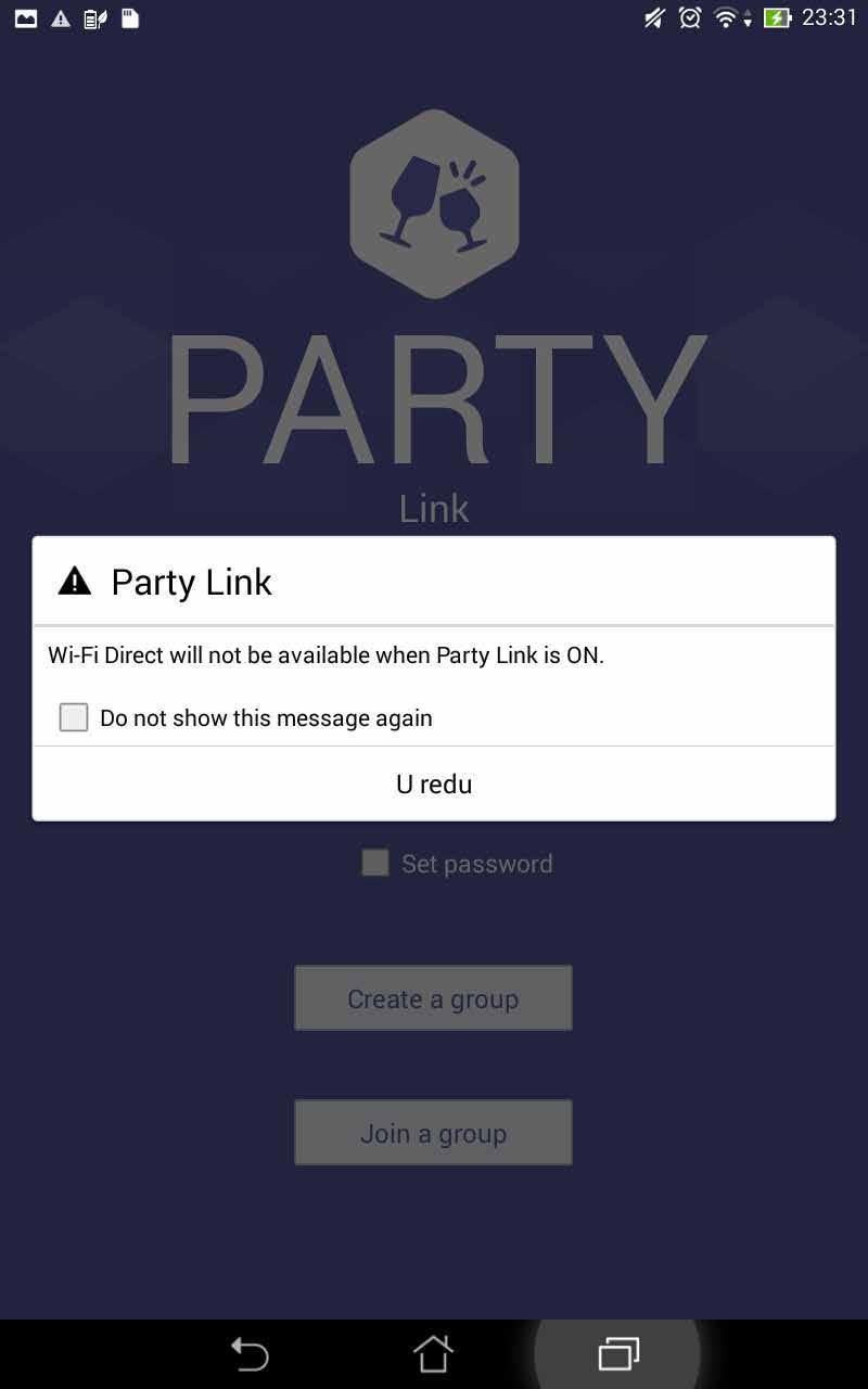 Party Link Omogućite Party Link i dijelite fotografije u stvarnom vremenu tako da stvorite grupu ili se pridružite već postojećoj.