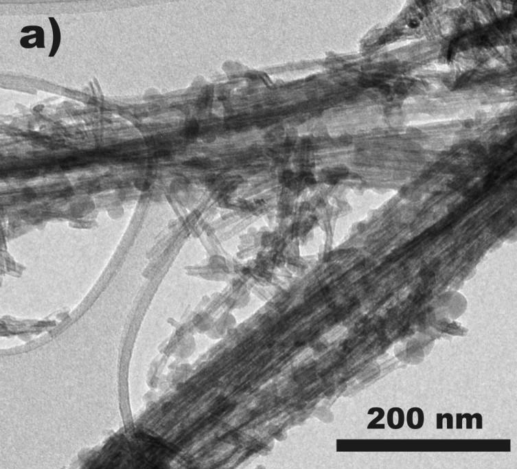 transmisijskom elektronskom mikroskopijom (TEM). Tipična TEM mikrografija nemodificiranih titanatnih nanocjevčica prikazana je na slici 7.