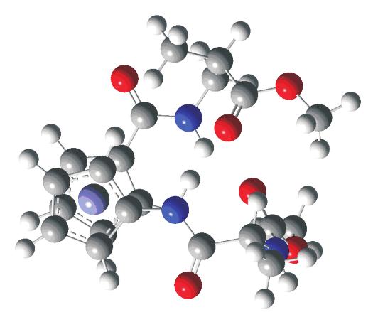 25 DFT-calculated pseudoenantiomeric conformations of Boc-Aib-Fca-Aib- (116) with two IB's (10/12-membered rings).