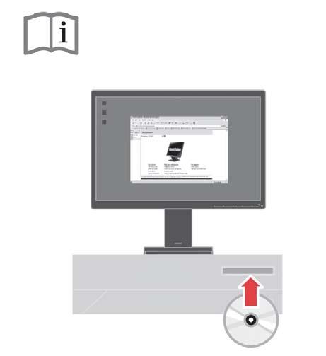 8. Za instaliranje upravljačkog programa za monitor, umetnite CD s uputama i upravljačkim programom, kliknite Install driver (Instaliranje upravljačkog programa) i slijedite zaslonske upute. 9.