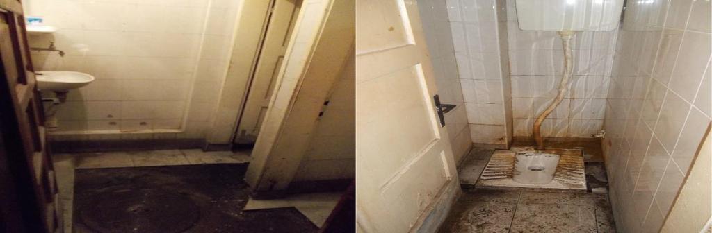5 НПМ је обишао и тоалет који користе полицијски службеници и грађани и утврдио да је он у изузетно лошем стању. Тоалет се састоји од две просторије са чучавцима и једном у којој је умиваоник.
