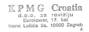 Izvješće neovisnog revizora dioničarima društva Jadroplov d.d. (nastavak) Izvješće o ostalim zakonskim i regulatornim obvezama Imenovani smo revizorima od strane onih zaduženih za nadzor na dan 30.