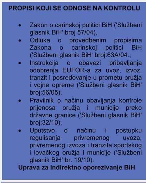 sistem pod kontrolom države. Parlamentarna skupština je na zajedničkoj sjednici održanoj decembra 2003. godine usvojila Zakon o indirektnom oporezivanju BiH.