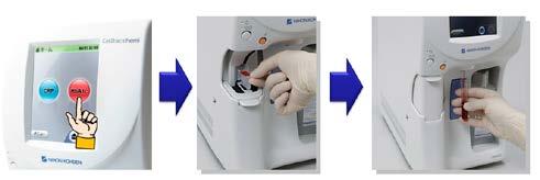Štampanje rezultata, eksterni printer Metod merenja: Automatic Focused Flow Impedance koristeći Dyna Helix protok da bi se svaka ćelija centrirala u aperturi čime se eliminiše greška u brojanju.