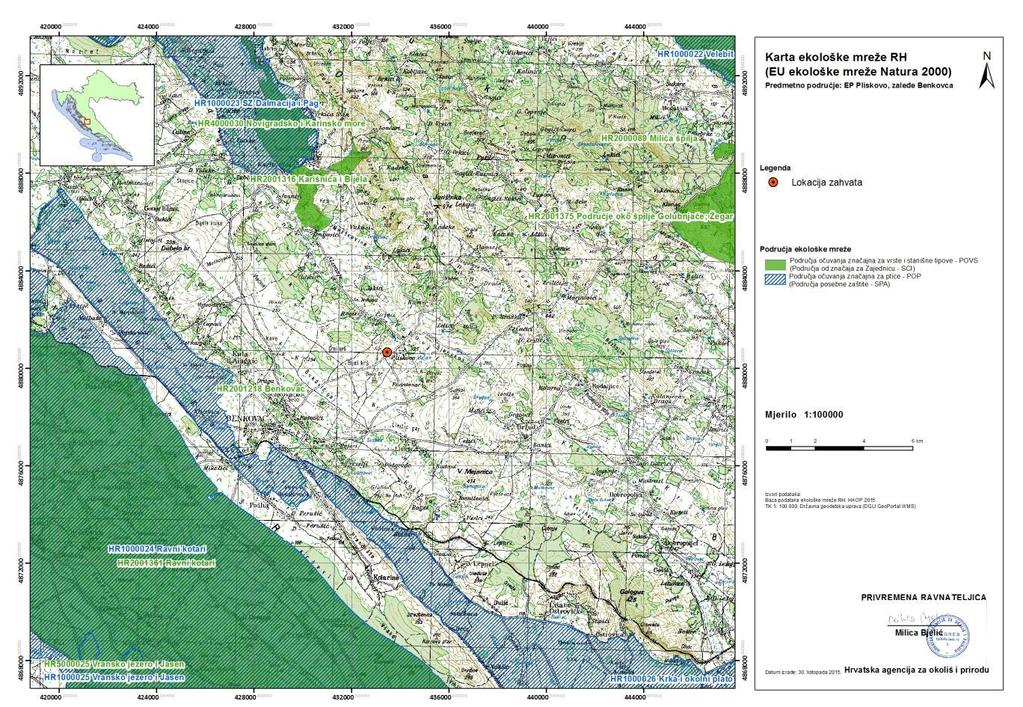 sekundarne sirovine) na eksploatacijskom polju "Pliskovo" - netehnički sažetak