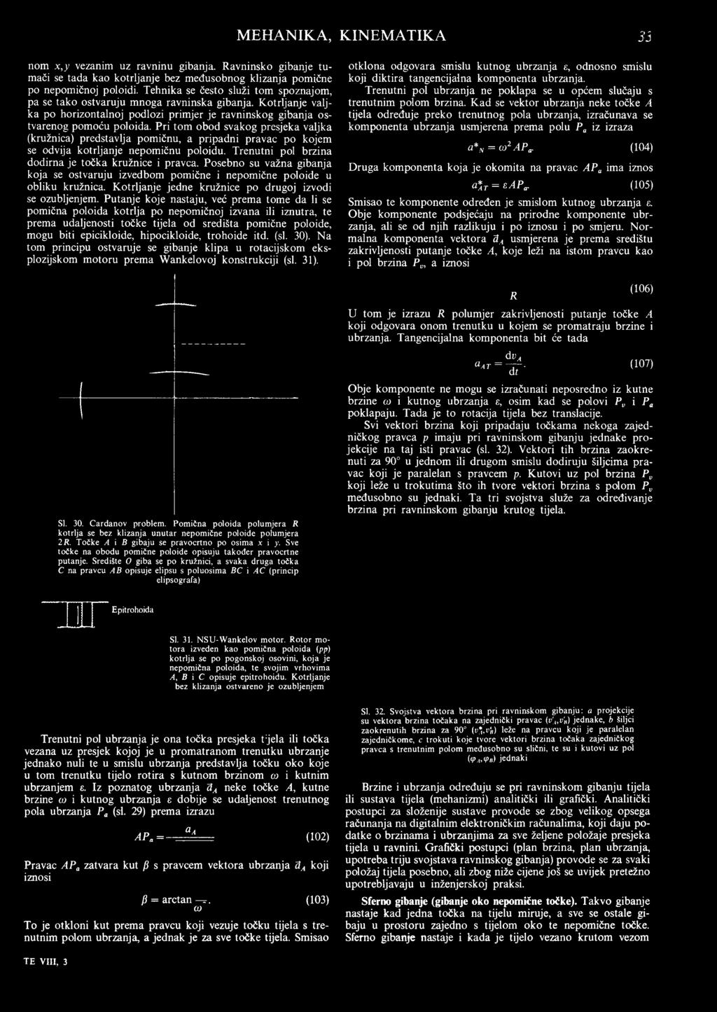 Mehanika Kinematika 23 A Kako Je Obujam V N J X 2dz Slijedi Da Je V 2 K X Ca 105 Ta Formula Izrazava Pravilo Za Izracunavanje Obujma Rotacijsk Pdf Free Download