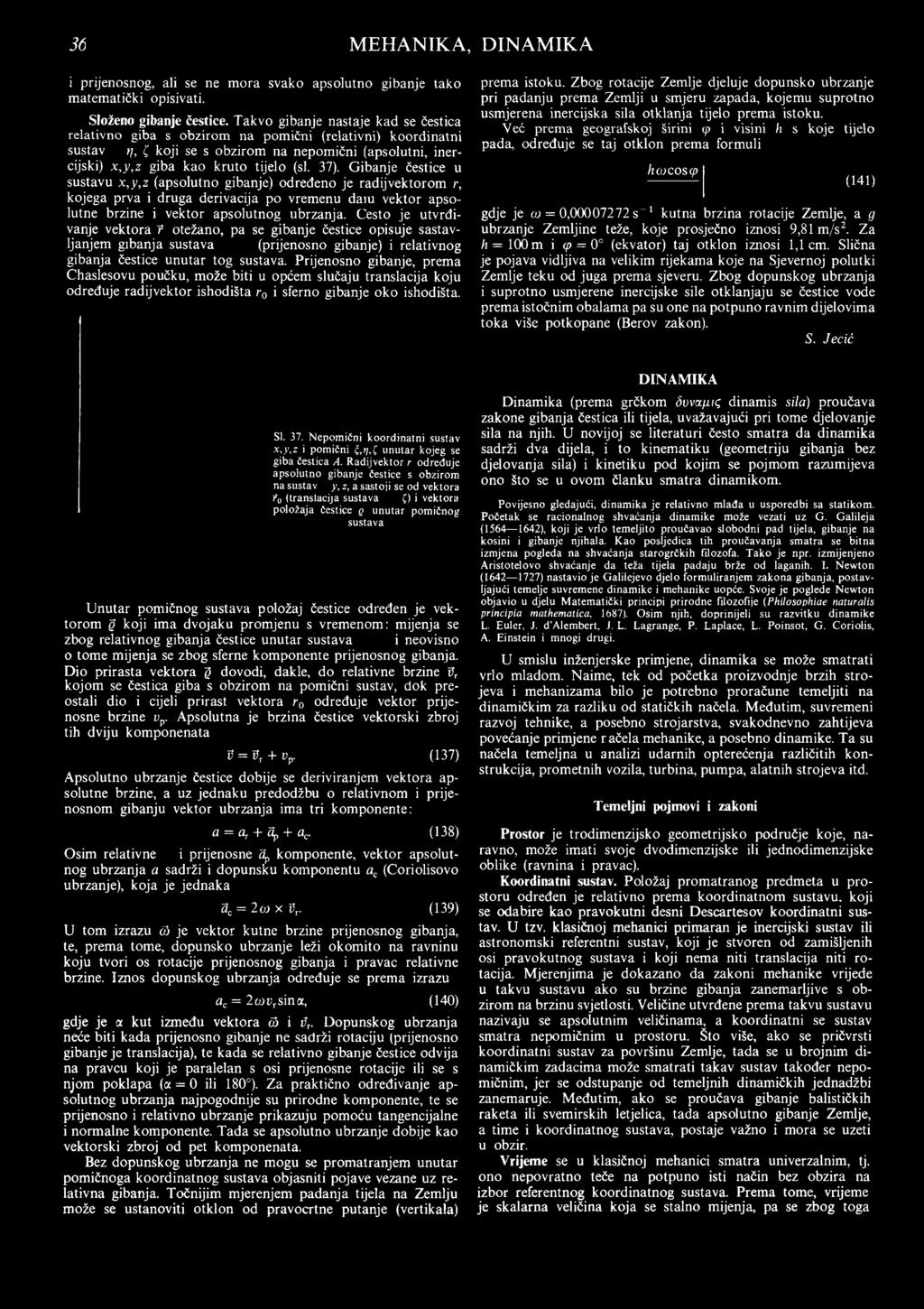 Mehanika Kinematika 23 A Kako Je Obujam V N J X 2dz Slijedi Da Je V 2 K X Ca 105 Ta Formula Izrazava Pravilo Za Izracunavanje Obujma Rotacijsk Pdf Free Download