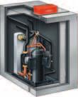 jednostepene toplotne pumpe sa ugrađenim cirkulacionim pumpama visoke efikasnosti za primarni krug (rasolina), sekundarni krug, kao i za zagrevanje akumulacionog bojlera.