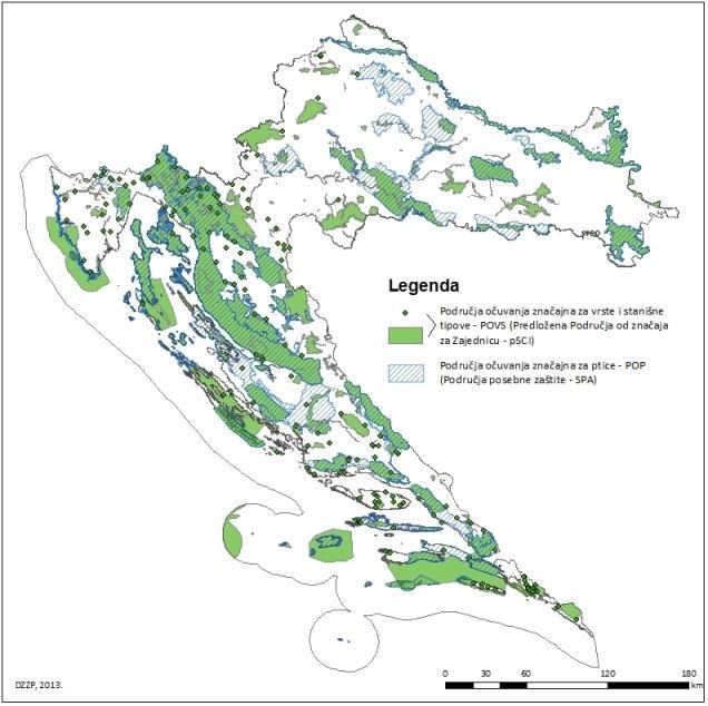 1.3. Ekološki koridori Ekološku sastavnicu ili niz takvih sastavnica koje omogućuju kretanje populacija od jedne lokacije do druge, ponajprije divljih životinja, nazivamo ekološkim koridorom.