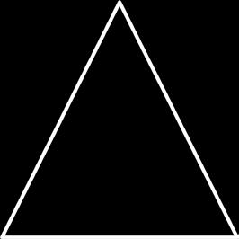 a a a Slika 45 - Jednakostraničan trokut Prema vrsti kutova trokuti se dijele na: - šiljastokutan ima sva tri kuta šiljasta, - pravokutan ima jedan pravi kut, - tupokutan ima jedan tupi kut Slika 46