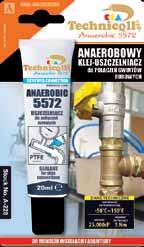 Anaerobnii lepkovi su namenjeni za povezivanje, zaptivanje, ugradnju i zaštitu metalnih delova, kao i spajanje različitih materijala kao što su plastika, metali, staklo, guma.