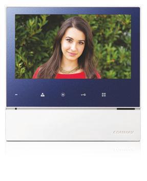 monitor: u boji 7" (17,8 cm) LCD (LED pozadinsko osvetljenje) priključenje jednog pozivnog tabloa i slušalice DP-VHP dimenzije: 180 180 8 mm napajanje: 30 V AC (uz mogućnost zamene napajanja na 17-30