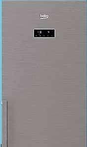 Hladnjak kombinirani Beko RCNA320E21PT NoFrost, inox izgled Ukupni korisni volumen: 287