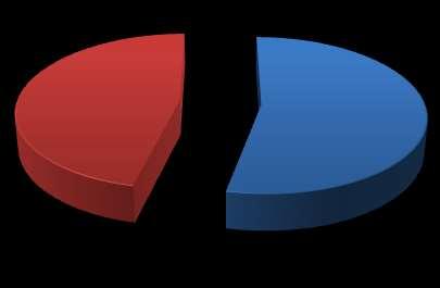 Promatrano prema spolu, 61 ispitanik je muškarac, a 53 su žene. 46,5 % 53,5 % Muškarci Žene Slika 3. Udio ispitanika prema spolu 4.1.2.