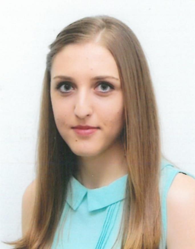Svetlana Veselinović 09/10 Akademske 2014./2015. godine upisala je sveučilišni diplomski studij Fizika i informatika Diplomirala je 2. svibnja 2017.