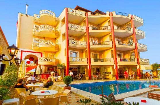 Neoi Pori EVILION SEA & SUN (EVILION & STILVI) *** Hotel se nalazi u mestu Nei Pori, na oko 80m od gradske peščane plaže, sastoji se od dve zgrade Evilion i Stilivi.