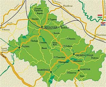 Područje Grada Bjelovara, prema popisu stanovništva iz 2011. ima 40.276 stanovnika (uključujući i radnike u inozemstvu), od čega na užem području grada živi 27.024 stanovnika.