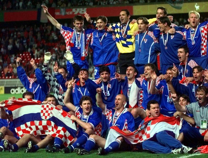 1992. godine. Najveći dosadašnji uspjeh, hrvatska nogometna reprezentacija ostvarila je na Svjetskom prvenstvu u Francuskoj 1998. godine osvojivši brončanu medalju (Jajčević, 2010). Slika 2.