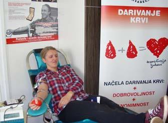 Akcija je održana u dvorani Gradskog društva Crvenog križa Ivanec, a prikupljene su 62 doze krvi za potrebe liječenja bolesnika Opće bolnice Varaždin.