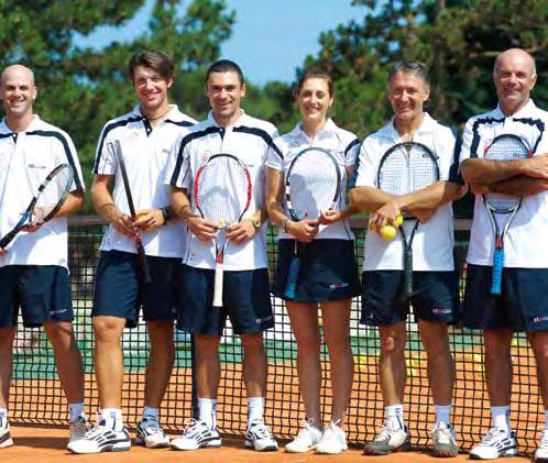 Tenis za grupe i partnere. U dobrom društvu je još bolje.