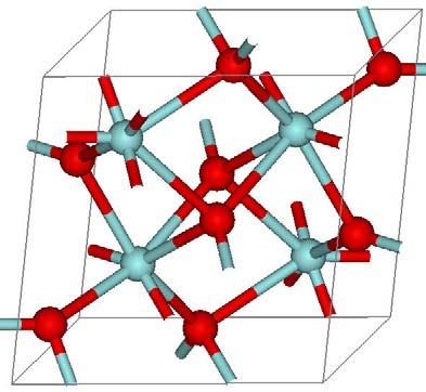 Теоријски део TiO 2 III Сл. 1.4.-2. Приказ кристалне структуре TiO 2 87 1. 4. 3. Фазe MgTiO 3 и Mg 2 TiO 4 Постоји више начина добијања магнезијум титаната познатих из литературе.