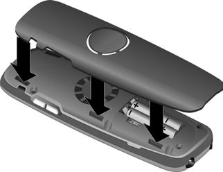 Први кораци Подешавање слушалице за употребу Дисплеј је заштићен пластичном фолијом. Молимо уклоните заштитну фолију!