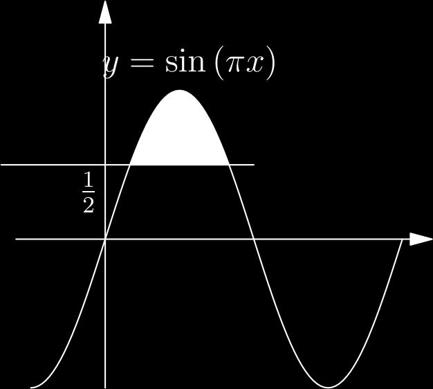 C2 MATEMATIKA 1 (20.12.2011., 3. kolokvij) 1. Odredite a) lim x arctg(x2 ), b) y ( 1 2 ) ako je y = arctg(4x 2 ). c) y ako je y = (sin x) cos x. 2. Izračunajte osjenčanu površinu sa slike. 3. Automobil vozi cestom na kojoj je brzina ograničena na 100 km/h.