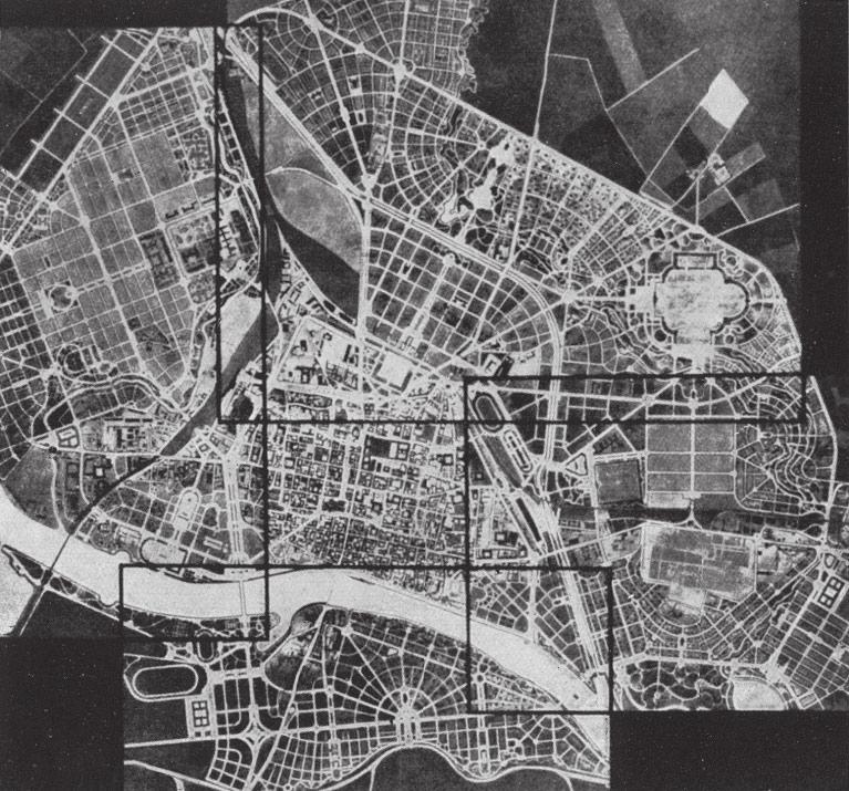 jasan i dominantan karakter postojeêe gradske strukture koja se takvim planovima samo nadopunjava i zaokruæuje. Tako se u sluëaju Pavije i njena regulacijskog plana, koji 1934.