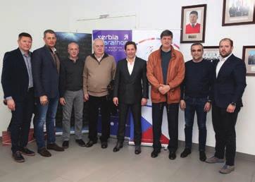 ATLETIKA // DOMA A TA MI EN A I A TIVNOSTI BRANKOVIĆ PRISUSTVOVAO PROMOCIJI IV KRUŠEVAČKOG POLUMARATONA Direktor Atletskog saveza Srbije, Slobodan Brankovic prisustvovao je Konferenciji za medije