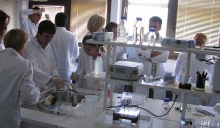 The analysis of chemical and microbiological properties of milk and dairy products are conducted within the laboratory.