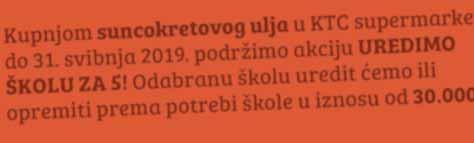 škole u iznosu od 30.