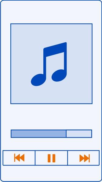 76 Glazba i zvučni zapisi Glazba i zvučni zapisi Music player O aplikaciji Music player > Music player. Glazbeni player telefona možete upotrebljavati za slušanje radija i podcasta dok ste u pokretu.