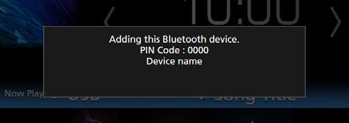 Upravljanje funkcijom Bluetooth Registracija Bluetooth uređaja Prije korištenja funkcije Bluetooth, potrebno je registrirati Bluetooth audio reproduktor ili mobilni telefon.