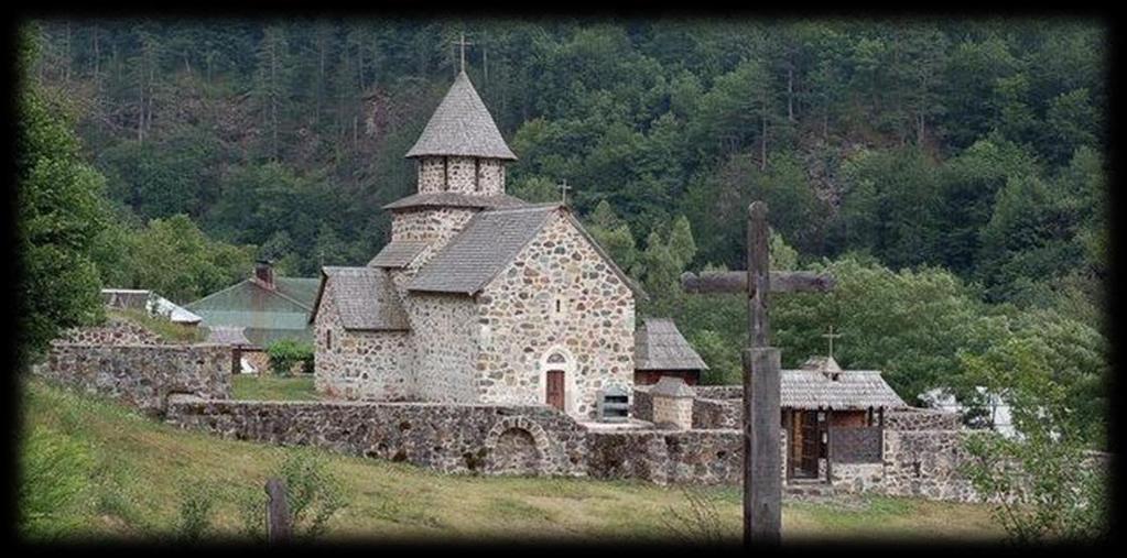 Манастир Увац - Манастир Увац смештен је у дну кањона реке Увац, у селу Стубло на надморској висини око 520 метара надморске висине.
