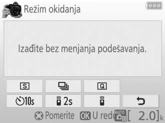 Cilj Upotrebite Opis Pritisnite 4 da biste se vratili na prethodni prikaz.