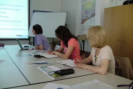 Српским колегама је пружена могућност да сагледају, на примеру домаћина немачког Универзитета, како ови аспекти утичу на мастер студије.
