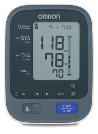 jutarnjih i večernjih rezultata merenja Indikator jutarnje hipertenzije Dnevnik merenja na mobilnom telefonu pomoću OMRON CONNECT aplikacije (za android i IOS) Baterijsko napajanje - 4 alkalne