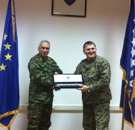 Bosni i Hercegovini posjetio i Glavno zapovjedništvo EUFOR-a u bazi Butmir.