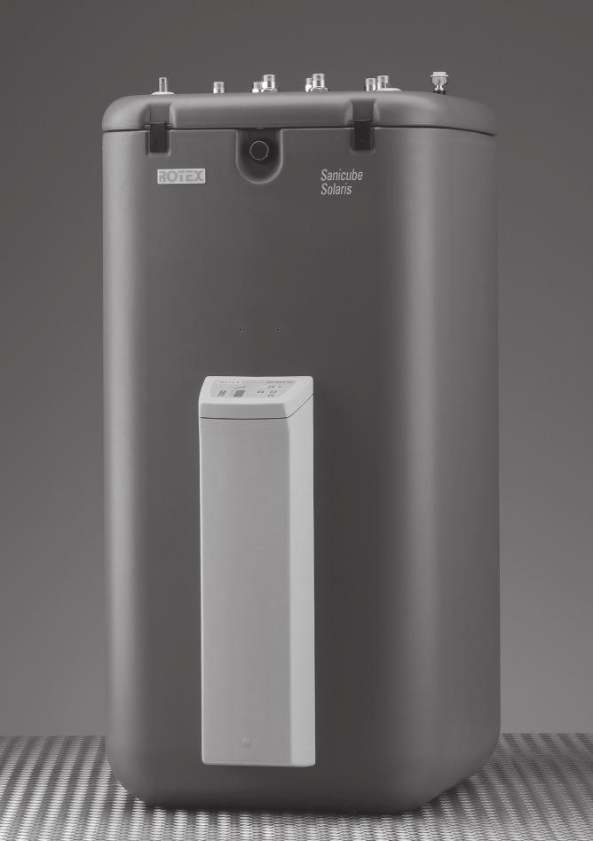 Spremnici tople vode Spremnici tople vode ROTEX Sanicube i HybridCube - Higijenski spremnik tople vode Razdvajanje vode iz spremnika i pitke vode Toplina se akumulira u vodi spremnika a ne u pitkoj