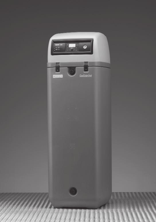 GasSolarUnit GasSolarUnit 4 do 20 kw, 6,5 do 30 kw i 8 do 35 kw linski kondenzacijski kotao sa integriranim spremnikom tople vode, odnosno solarnim slojevitim spremnikom za pripremu tople vode i