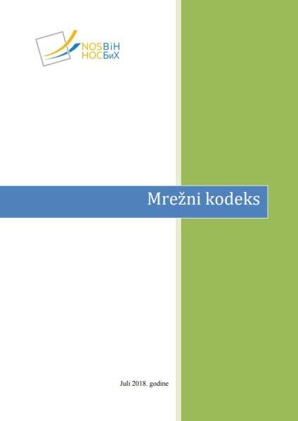 Mrežni kodeks je jedan od ključnih dokumenata za funkcioniranje elektroenergetskog sistema i tržišta električne energije u Bosni i Hercegovini.