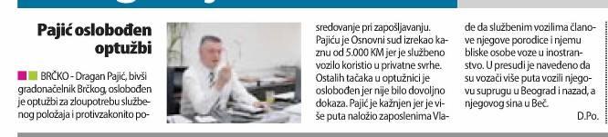 Nezavisne novine / tiarž: 25000 / periodika: dan, 1 / 28.10.